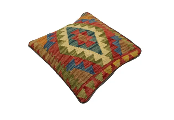 Pink Kilim cushion cover 45x45 (cm) - Image 2