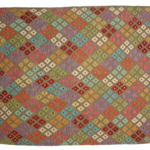 Multicolor Kilim rug Afghan old style