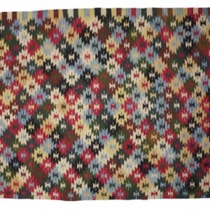 Multicolor Kilim rug Afghan old style
