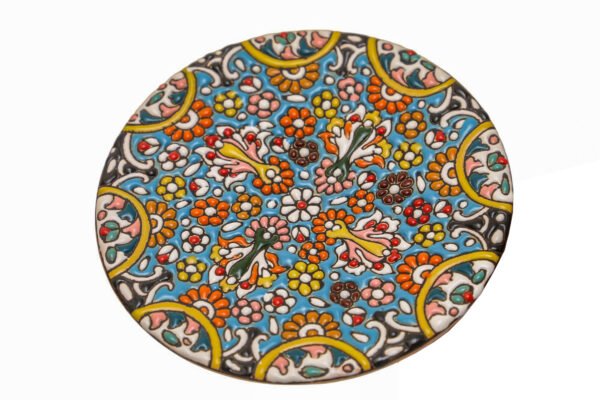 Turkish decorative wall hanging with handcrafted embossed colours - Image 8