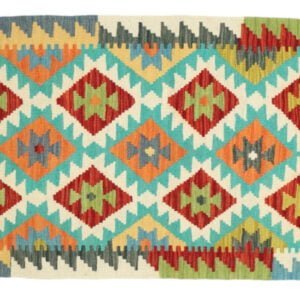 Red Runner rug kilim