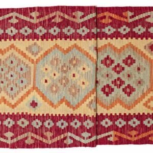 Red Runner rug kilim
