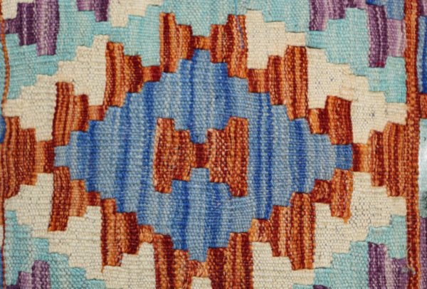 Blue Kilim cushion cover 45x45 (cm) - Image 4