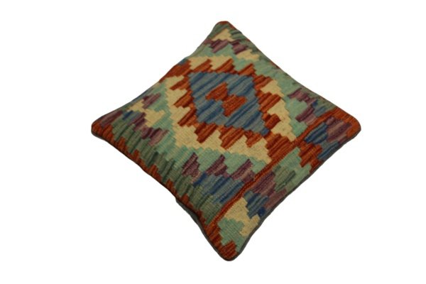 Blue Kilim cushion cover 45x45 (cm) - Image 2