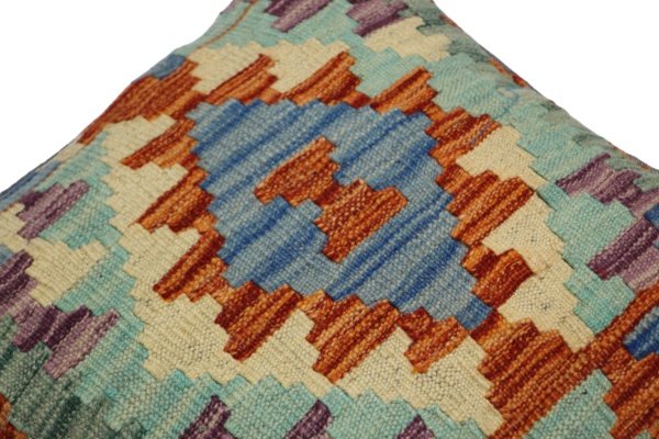 Blue Kilim cushion cover 45x45 (cm) - Image 3