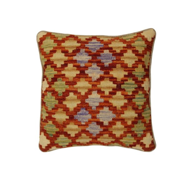 Orange Kilim cushion cover 45x45 (cm)