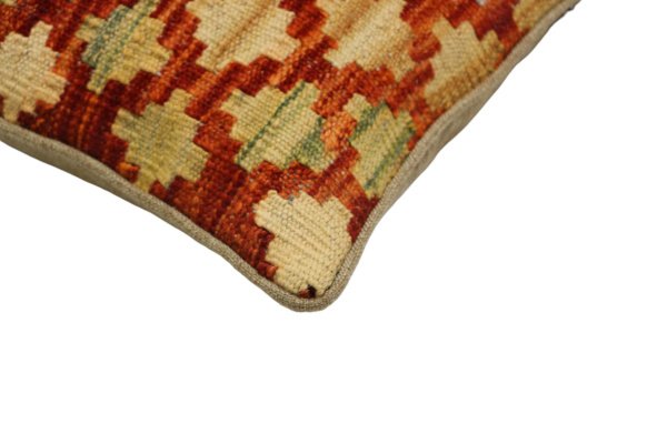 Orange Kilim cushion cover 45x45 (cm) - Image 5