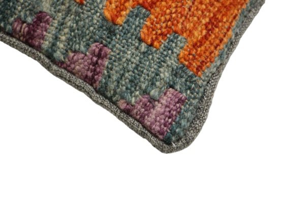 Orange Kilim cushion cover 45x45 (cm) - Image 6