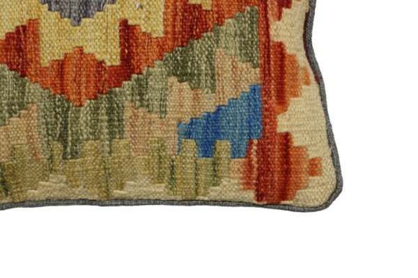 Beige Kilim cushion cover 45x45 (cm) - Image 7