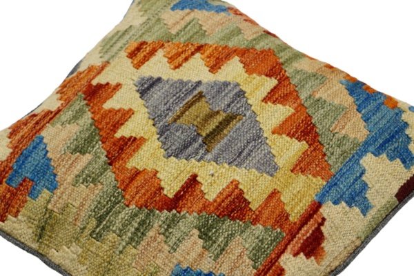 Beige Kilim cushion cover 45x45 (cm) - Image 3