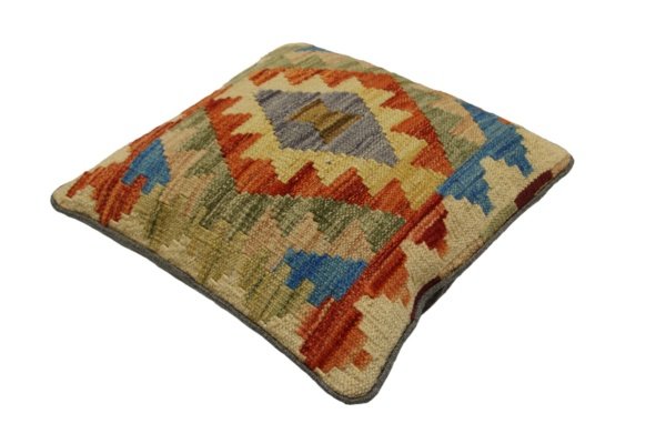 Beige Kilim cushion cover 45x45 (cm) - Image 4