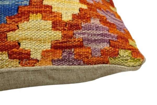 Orange Kilim cushion cover 45x45 (cm) - Image 5