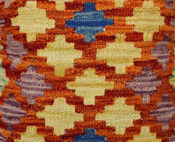 Orange Kilim cushion cover 45x45 (cm) - Image 4