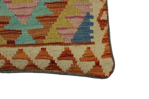 Beige Kilim cushion cover 45x45 (cm) - Image 7