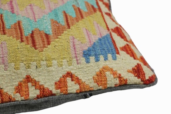 Beige Kilim cushion cover 45x45 (cm) - Image 5