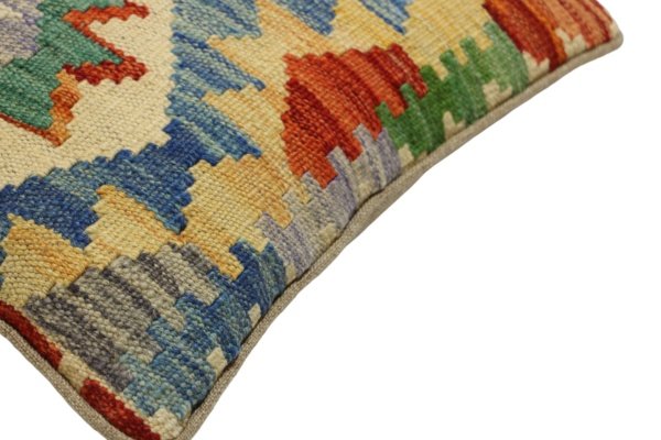 Beige Kilim cushion cover 45x45 cm - Image 6