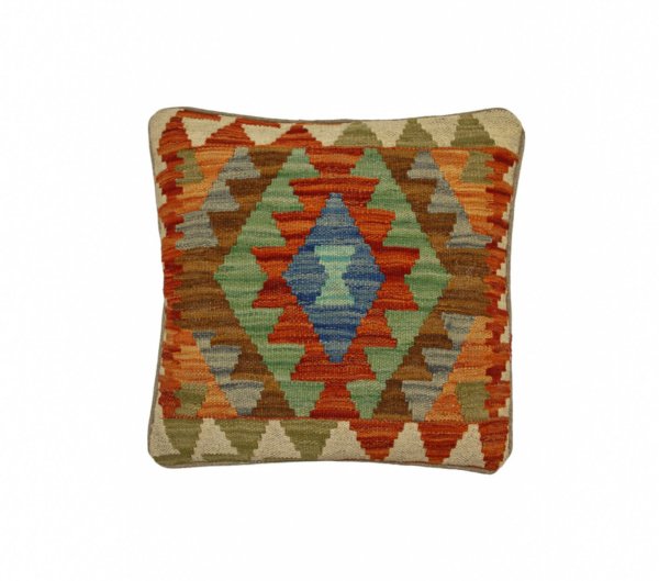 Beige Kilim cushion cover 45x45 cm