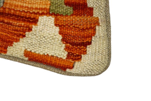 Beige Kilim cushion cover 45x45 cm - Image 7