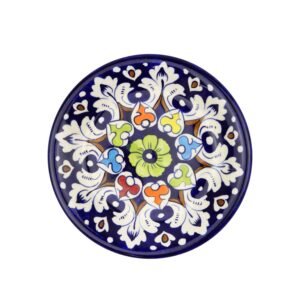 Unique Wall Hanging Plate Handcrafted and Handpainted Exquistely