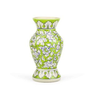 Green Amphora Vase