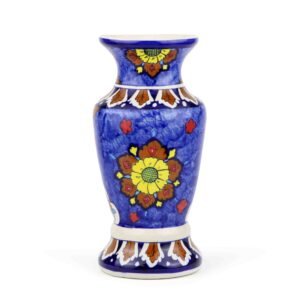 Vintage Design Flower Vase Handpainted