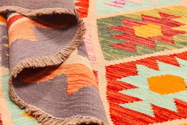 Handcrafted Home Exquisite Unique Kilim rug - Image 5