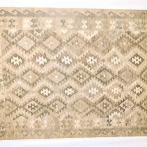 Natural Wool Color undyed Kilim Rug