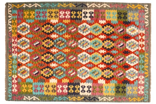 Large Kilim Rug for Bedroom, Living Room, Dining Area