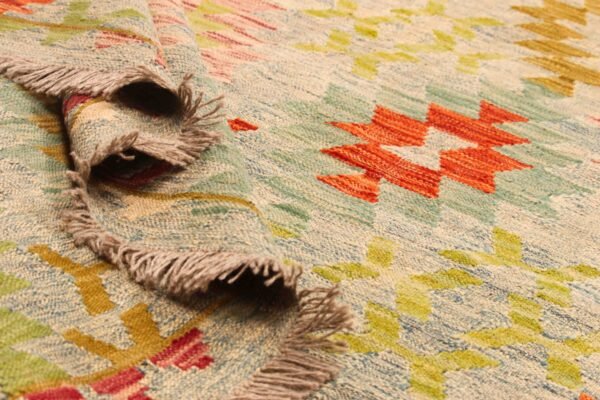 Handcrafted Home Exquisite Unique Kilim rug - Image 5